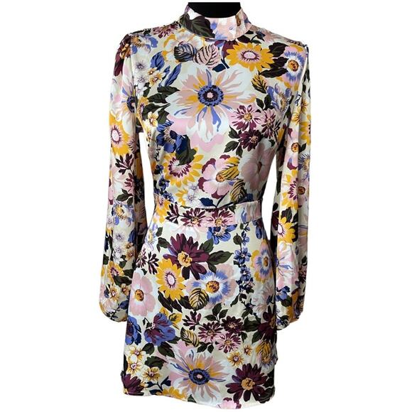 Summer Ayesha Curry Collab~ Fall x Just Fab Floral Shift Dress! Small~Sold Out - Picture 1 of 8